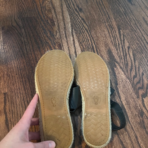 Black Leather Cole Haan Sandals - Picture 3 of 4